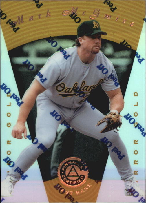 1997 Pinnacle Certified Mirror Gold #49 Mark McGwire