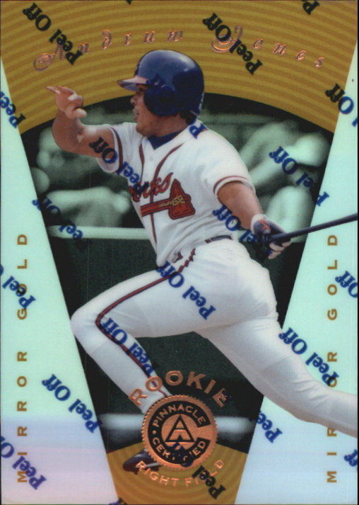 1997 Pinnacle Certified Mirror Gold #106 Andruw Jones