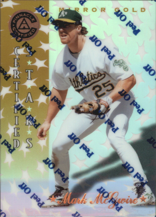 1997 Pinnacle Certified Mirror Gold #139 Mark McGwire CERT