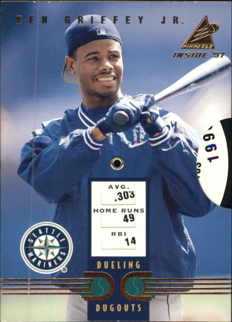 1997 Pinnacle Inside Dueling Dugouts #6 K.Griffey Jr./A.Jones