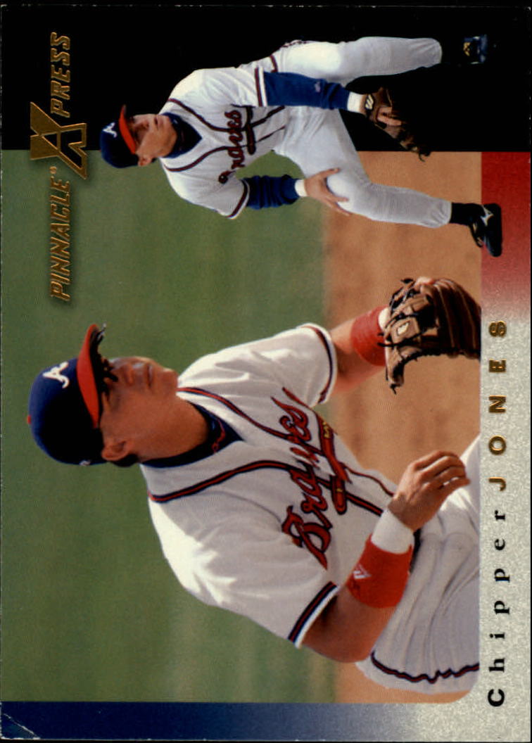 1997 Pinnacle X-Press #23 Chipper Jones