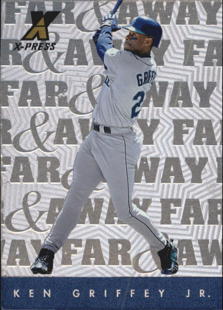 1997 Pinnacle X-Press Far and Away #14 Ken Griffey Jr.