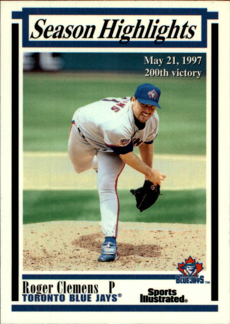 1997 Sports Illustrated #30 Roger Clemens SH