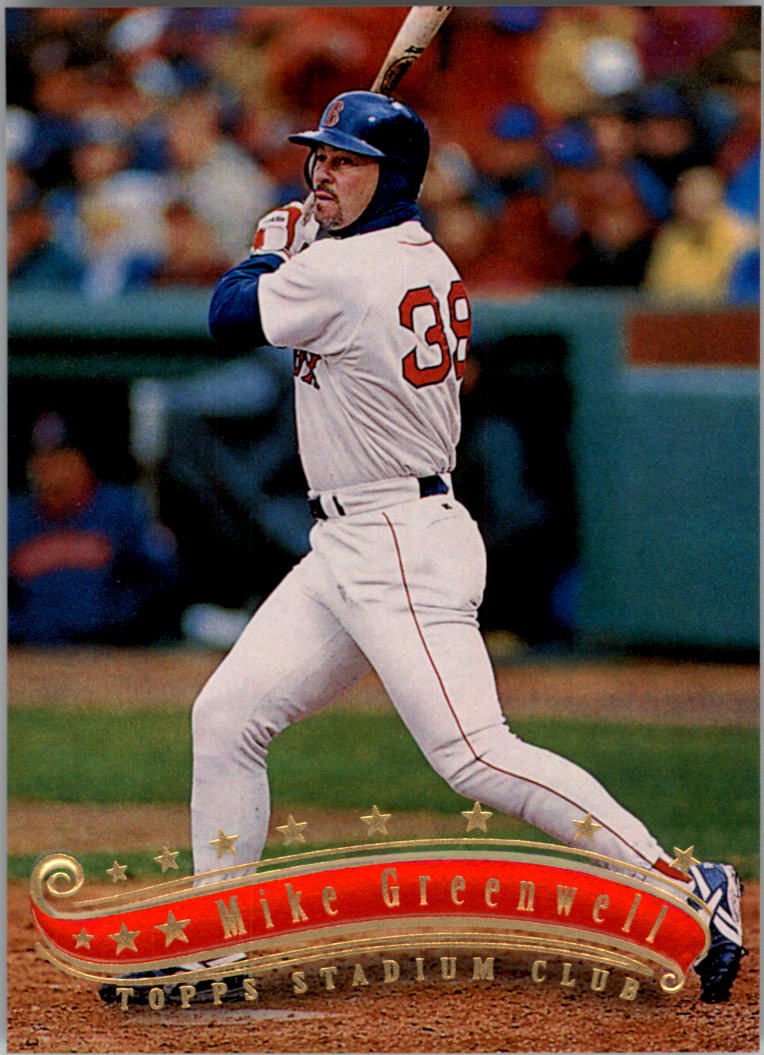 1997 Stadium Club #63 Mike Greenwell