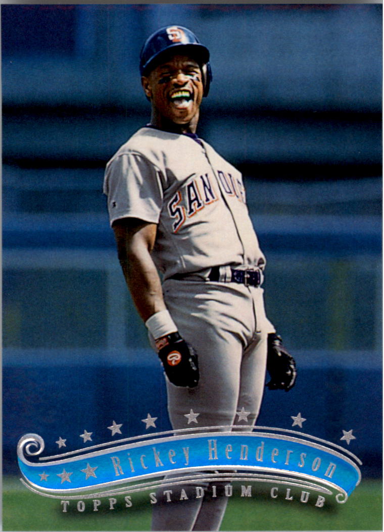 1997 Stadium Club #66 Rickey Henderson
