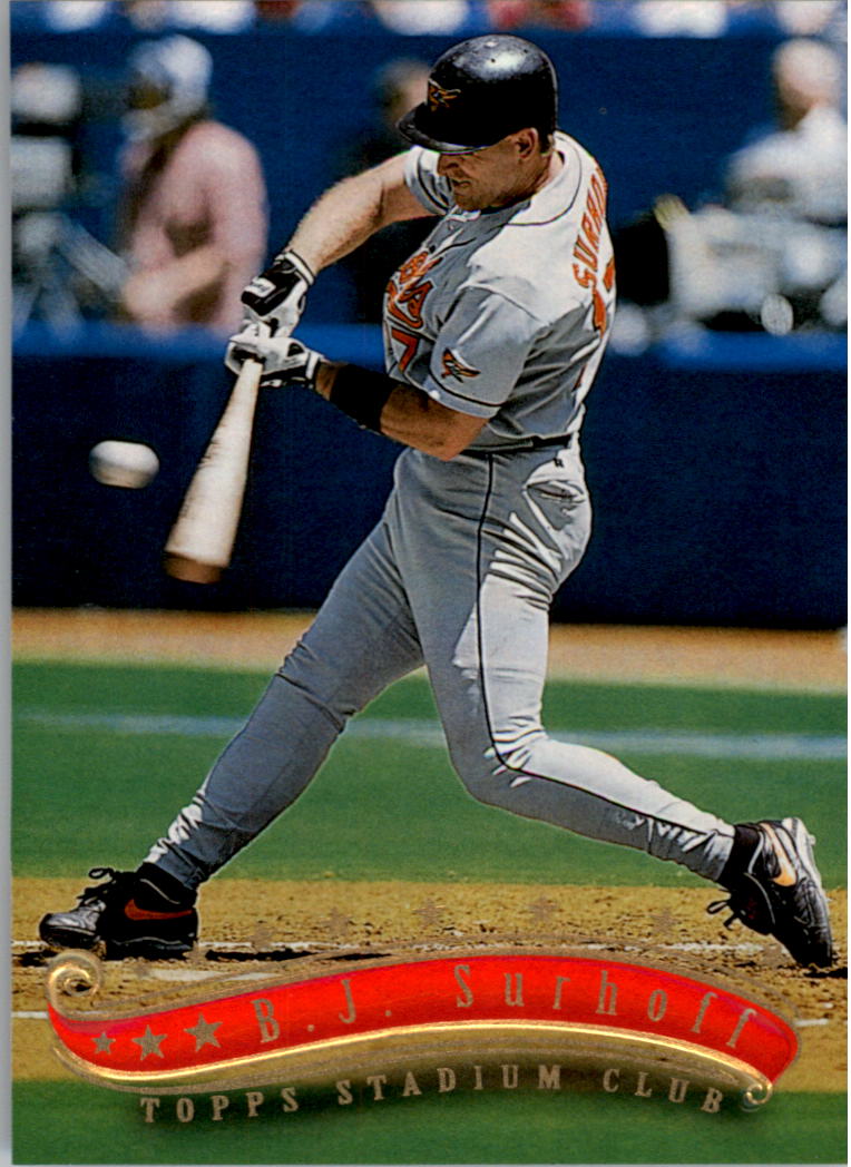 1997 Stadium Club #79 B.J. Surhoff