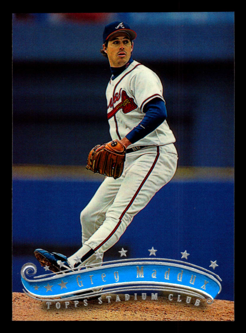 1997 Stadium Club #196 Greg Maddux