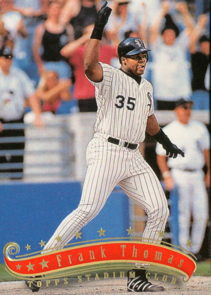 1997 Stadium Club #213 Frank Thomas
