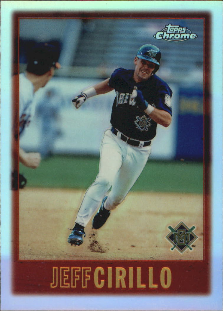 1997 Topps Chrome Refractors #18 Jeff Cirillo