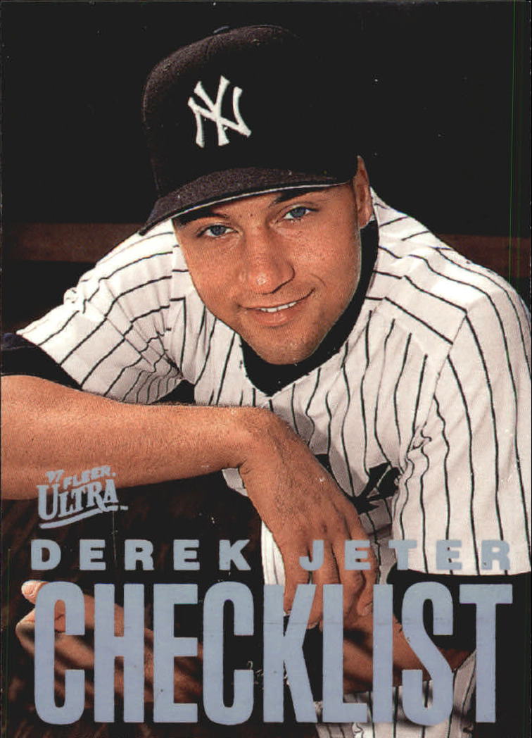 1997 Ultra Checklists #B9 Derek Jeter