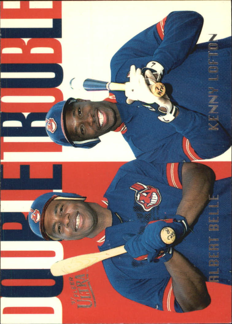 1997 Ultra Double Trouble #5 K.Lofton/A.Belle