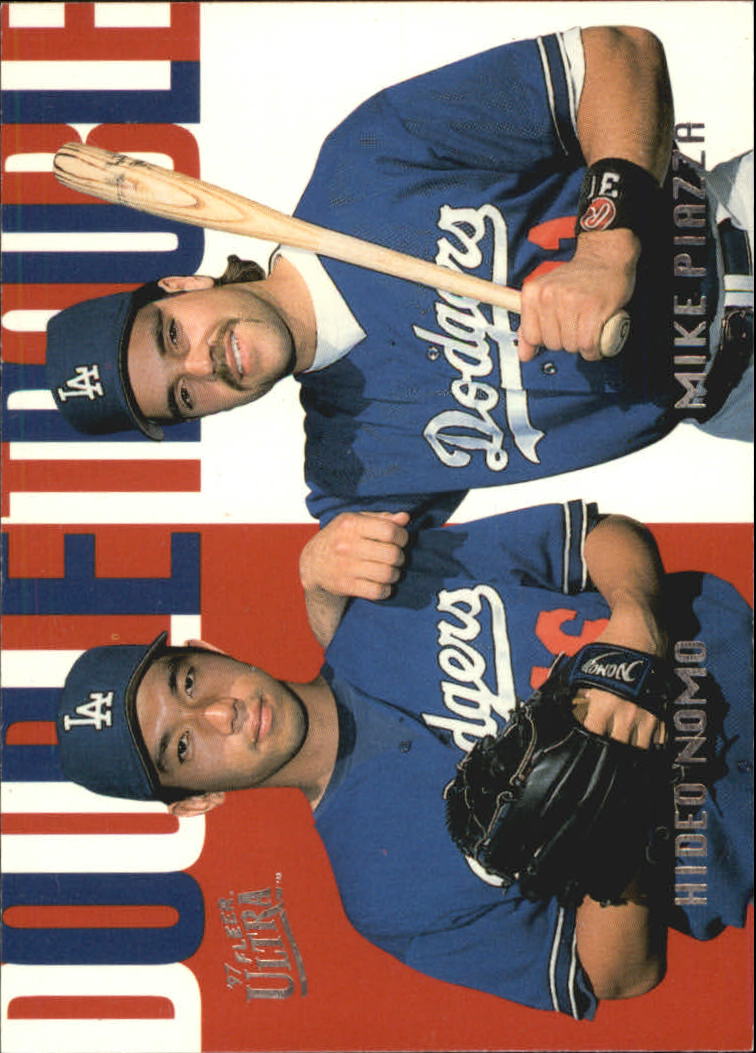 1997 Ultra Double Trouble #15 M.Piazza/H.Nomo