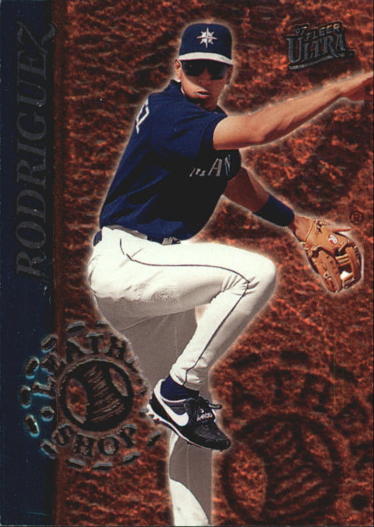 1997 Ultra Leather Shop #2 Alex Rodriguez