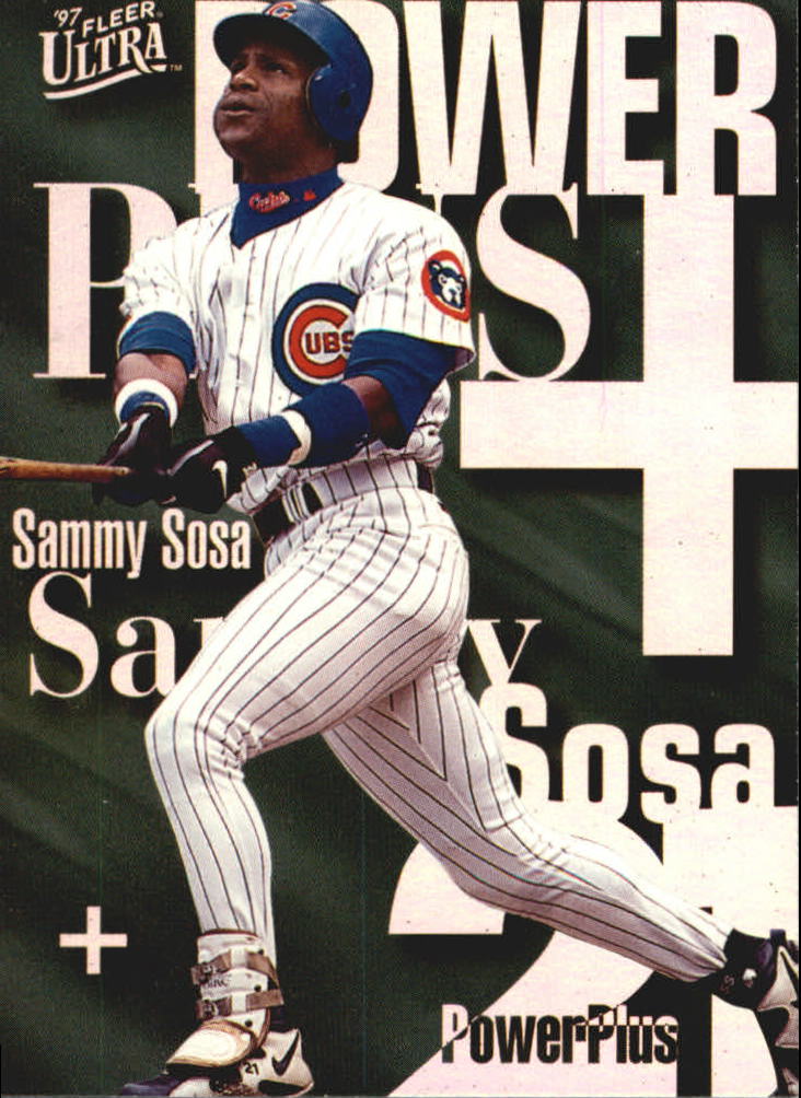 1997 Ultra Power Plus #A10 Sammy Sosa