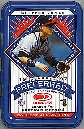 1997 Donruss Preferred Tin Packs #10 Chipper Jones