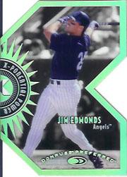 1997 Donruss Preferred X-Ponential Power #6B Jim Edmonds
