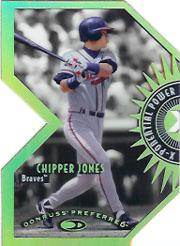 1997 Donruss Preferred X-Ponential Power #8A Chipper Jones