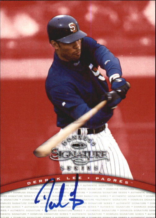 1997 Donruss Signature Autographs #66 Derrek Lee/3900