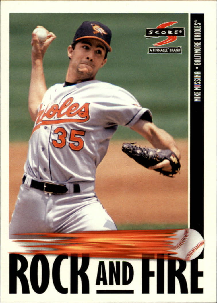 1997 Score #519 Mike Mussina RF