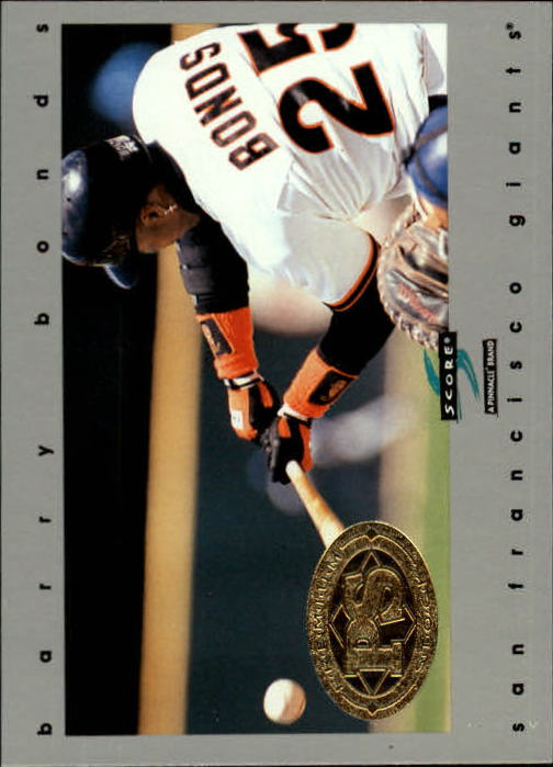 1997 Score Premium Stock #91 Barry Bonds