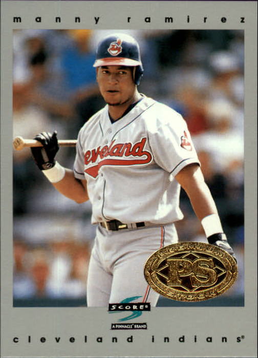 1997 Score Premium Stock #162 Manny Ramirez