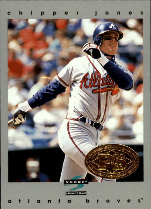 1997 Score Premium Stock #193 Chipper Jones