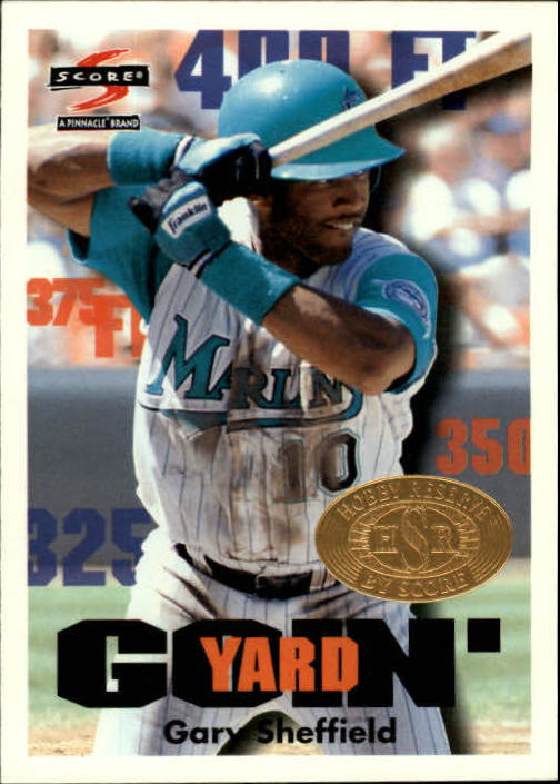 1997 Score Premium Stock #515 Gary Sheffield GY