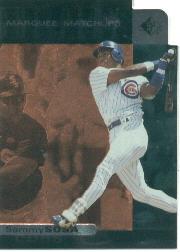 1997 SP Marquee Matchups #MM20 Sammy Sosa