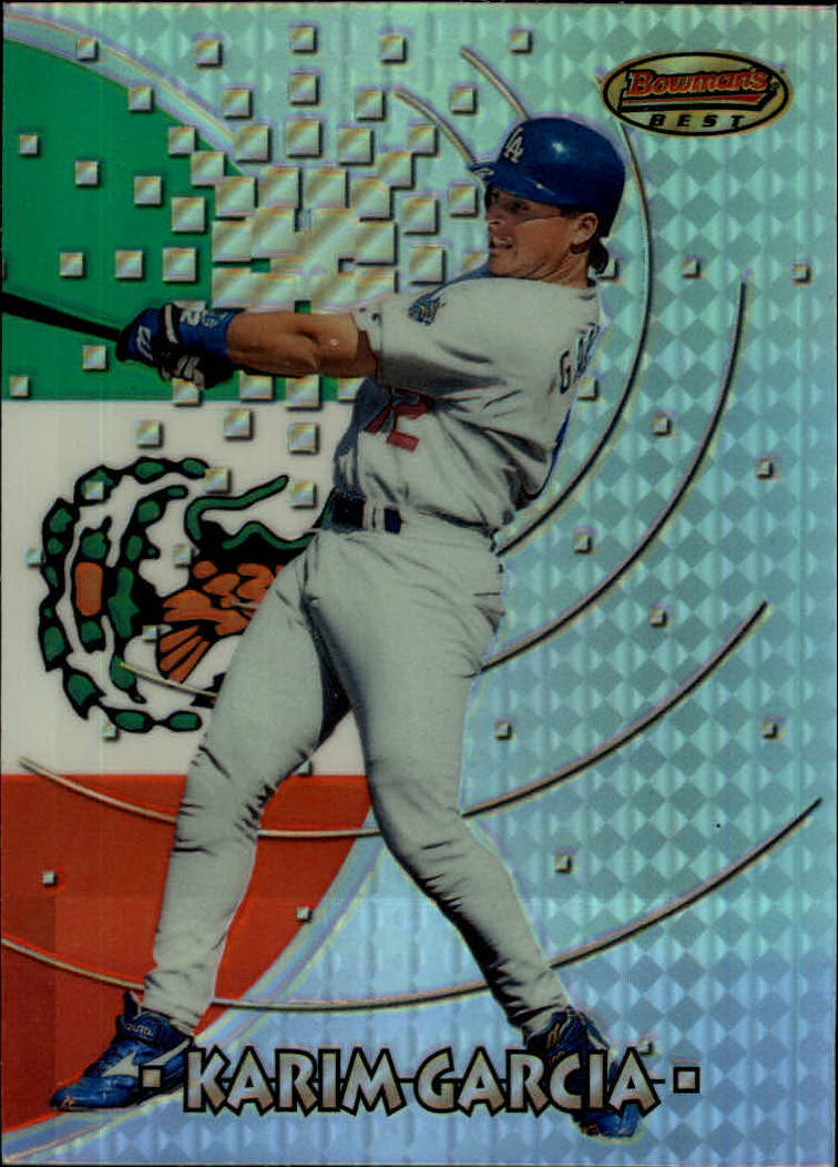 1997 Bowman International Best Refractor #BBI17 Karim Garcia