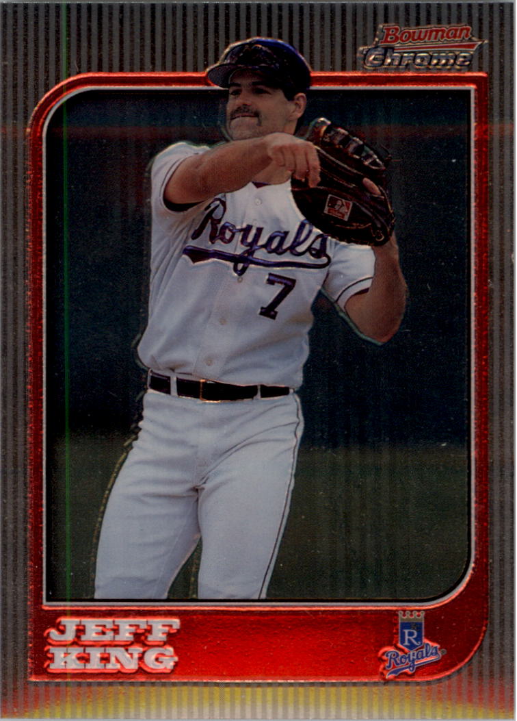1997 Bowman Chrome #49 Jeff King