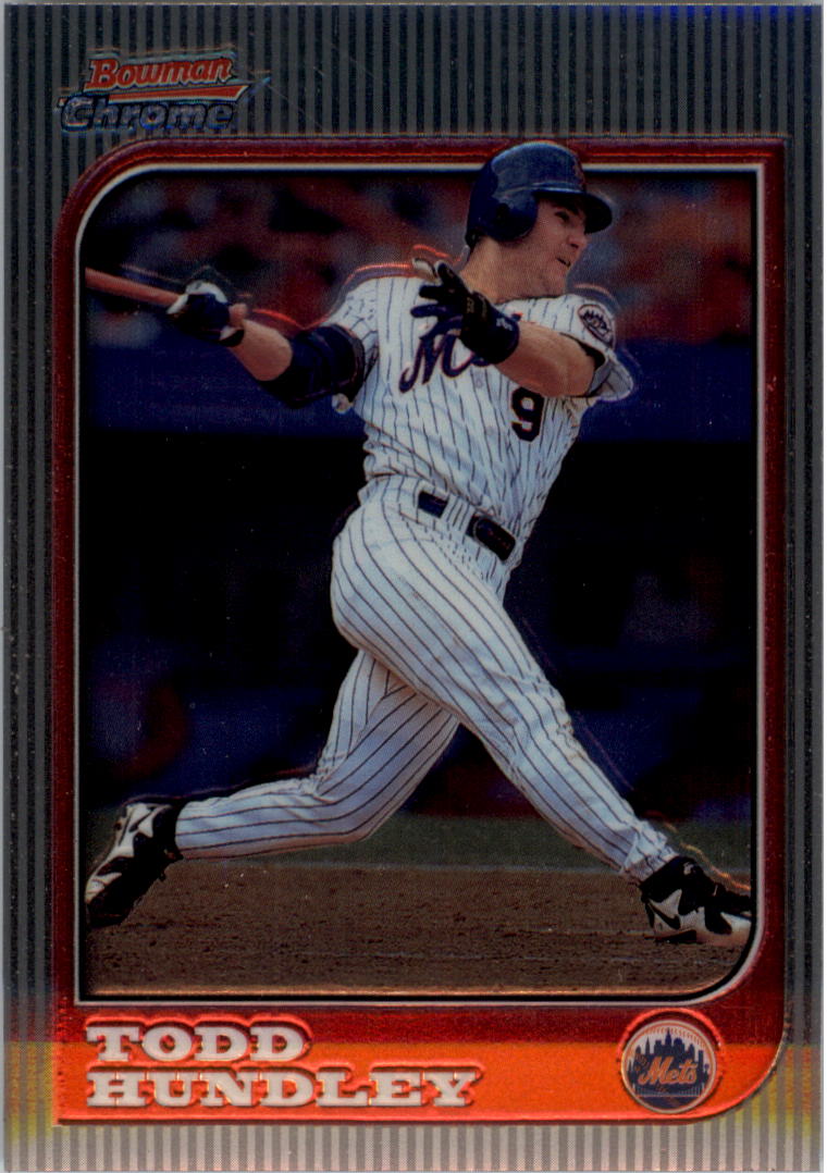 1997 Bowman Chrome #98 Todd Hundley