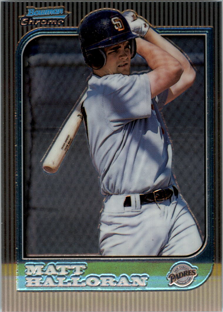 1997 Bowman Chrome #189 Matt Halloran RC