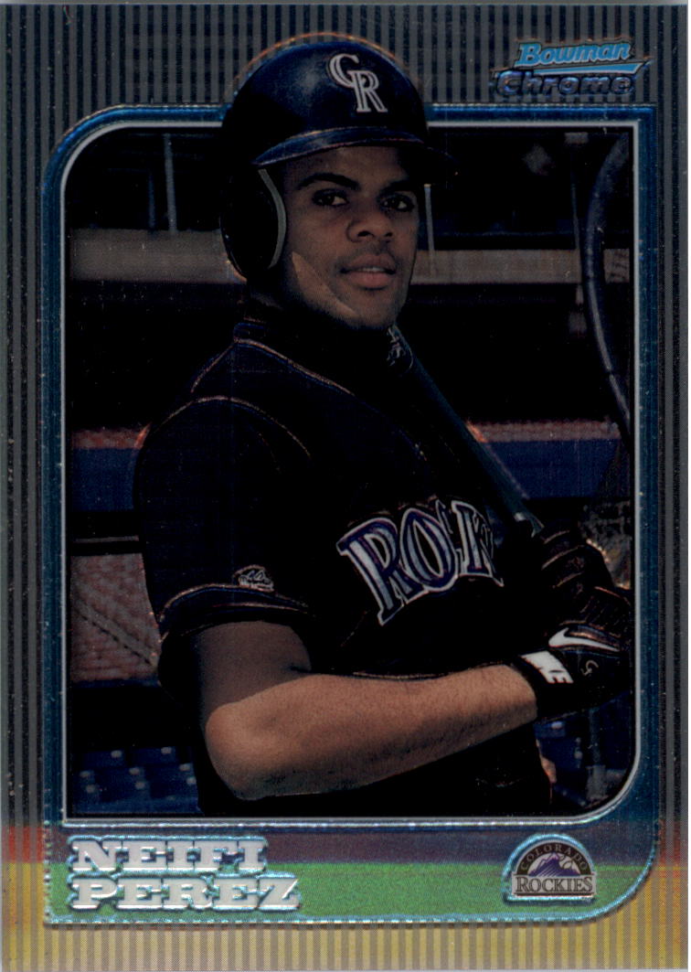 1997 Bowman Chrome #197 Neifi Perez