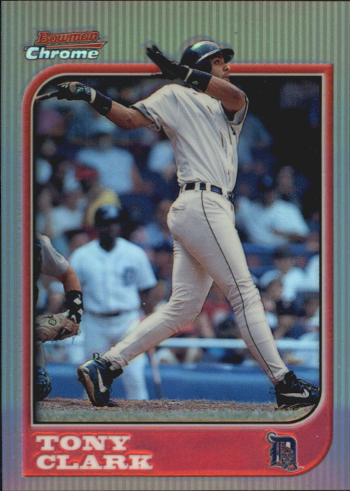 1997 Bowman Chrome Refractors #6 Tony Clark