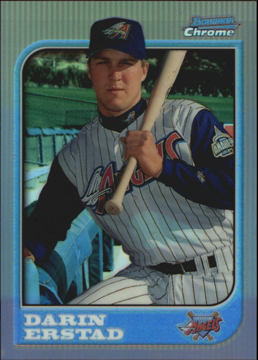 1997 Bowman Chrome Refractors #116 Darin Erstad