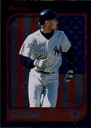 1997 Bowman Chrome International #1 Derek Jeter