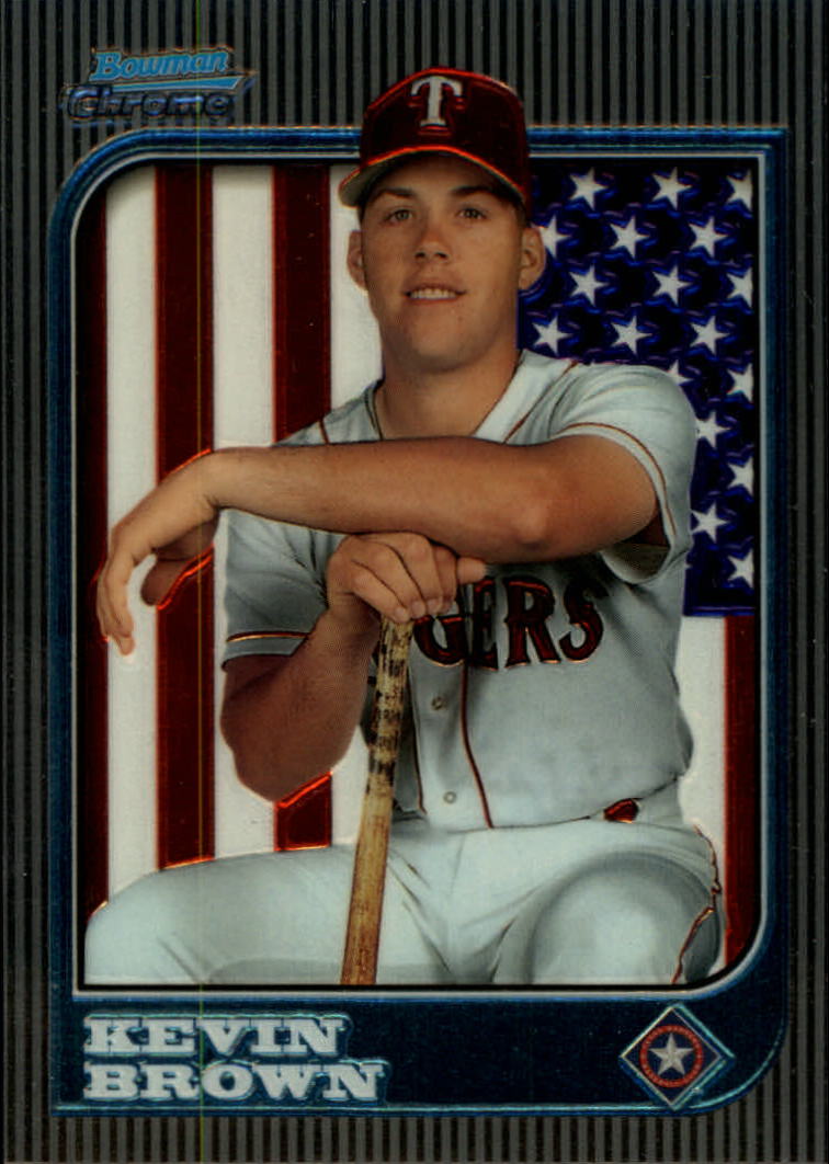 1997 Bowman Chrome International #138 Kevin Brown