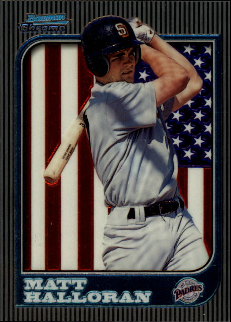 1997 Bowman Chrome International #189 Matt Halloran