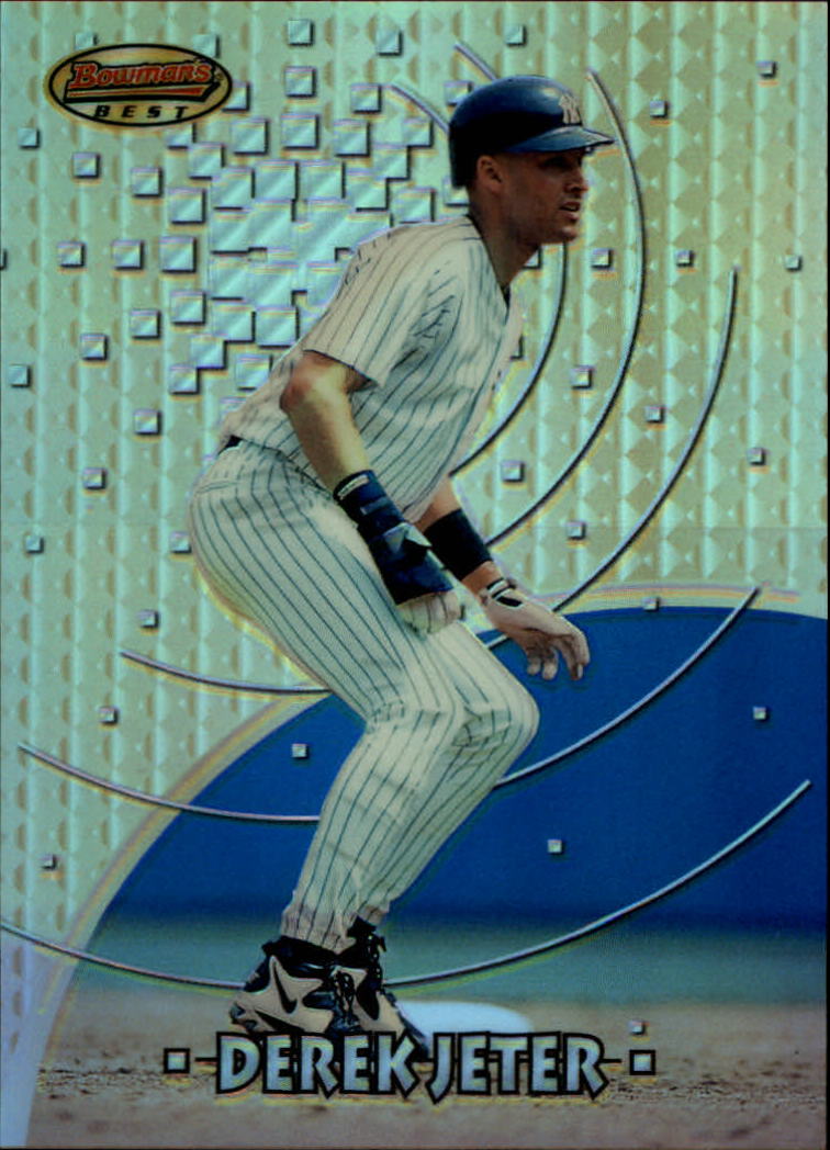 1997 Bowman's Best Preview Refractor #4 Derek Jeter
