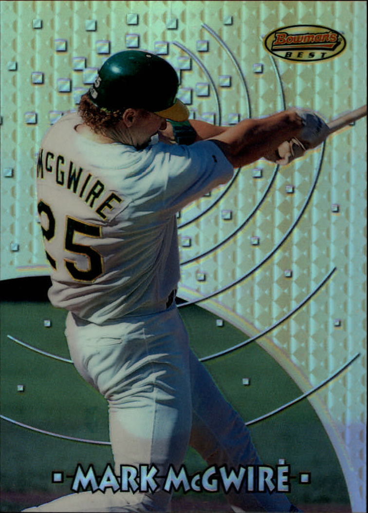 1997 Bowman's Best Preview Refractor #6 Mark McGwire