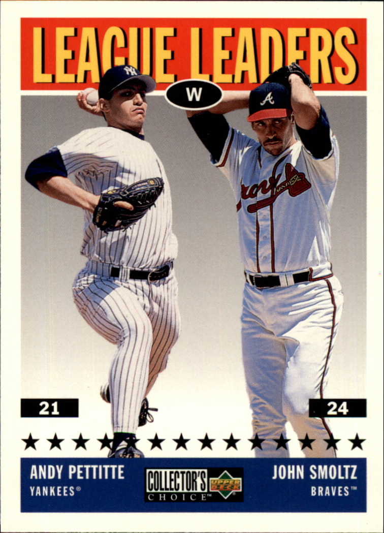 1997 Collector's Choice #60 J.Smoltz/A.Pettitte LL