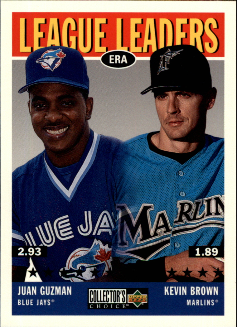 1997 Collector's Choice #62 K.Brown/J.Guzman LL