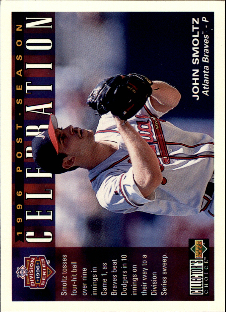 1997 Collector's Choice #221 John Smoltz POST