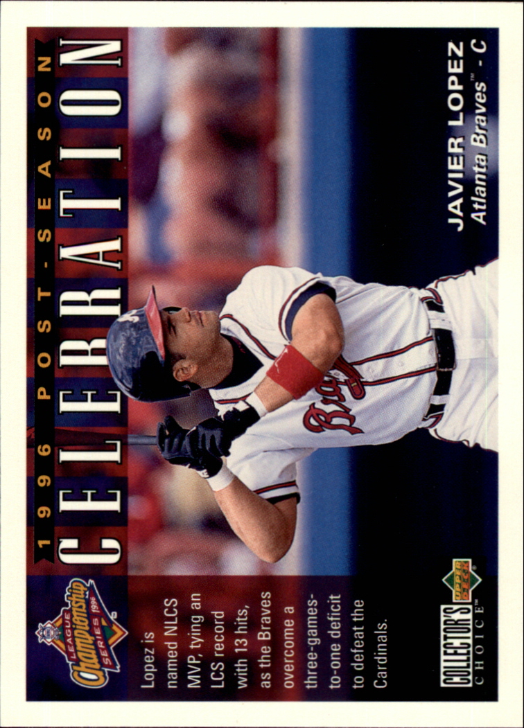 1997 Collector's Choice #222 Javy Lopez POST