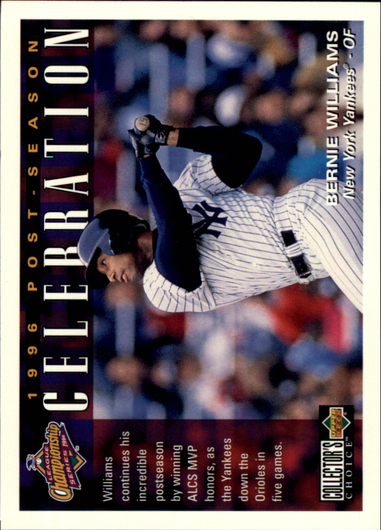 1997 Collector's Choice #223 Bernie Williams POST