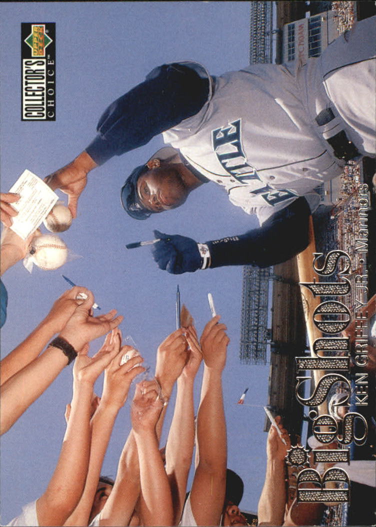 1997 Collector's Choice Big Shots #1 Ken Griffey Jr.