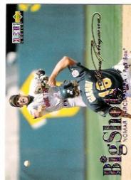 1997 Collector's Choice Big Shots Gold Signatures #2 Nomar Garciaparra