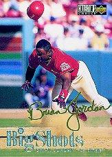 1997 Collector's Choice Big Shots Gold Signatures #3 Brian Jordan