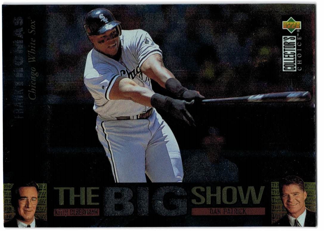 1997 Collector's Choice The Big Show #16 Frank Thomas