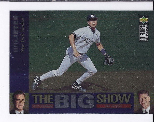 1997 Collector's Choice The Big Show #34 Derek Jeter